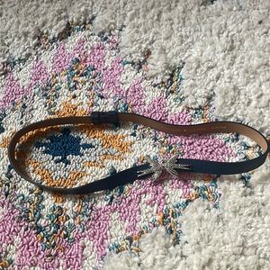 Kate Spade Adjustable Rhinestone Sparrow Belt